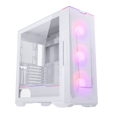 Phanteks Eclipse G500A  ATX Case, T.Glass,DRGB 140mm x 3 Fan, White